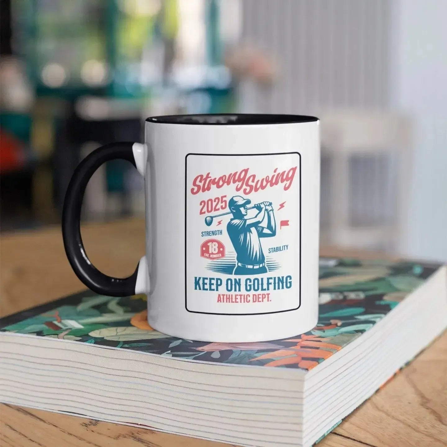 strong-swing-retro-golfer-coffee-mug