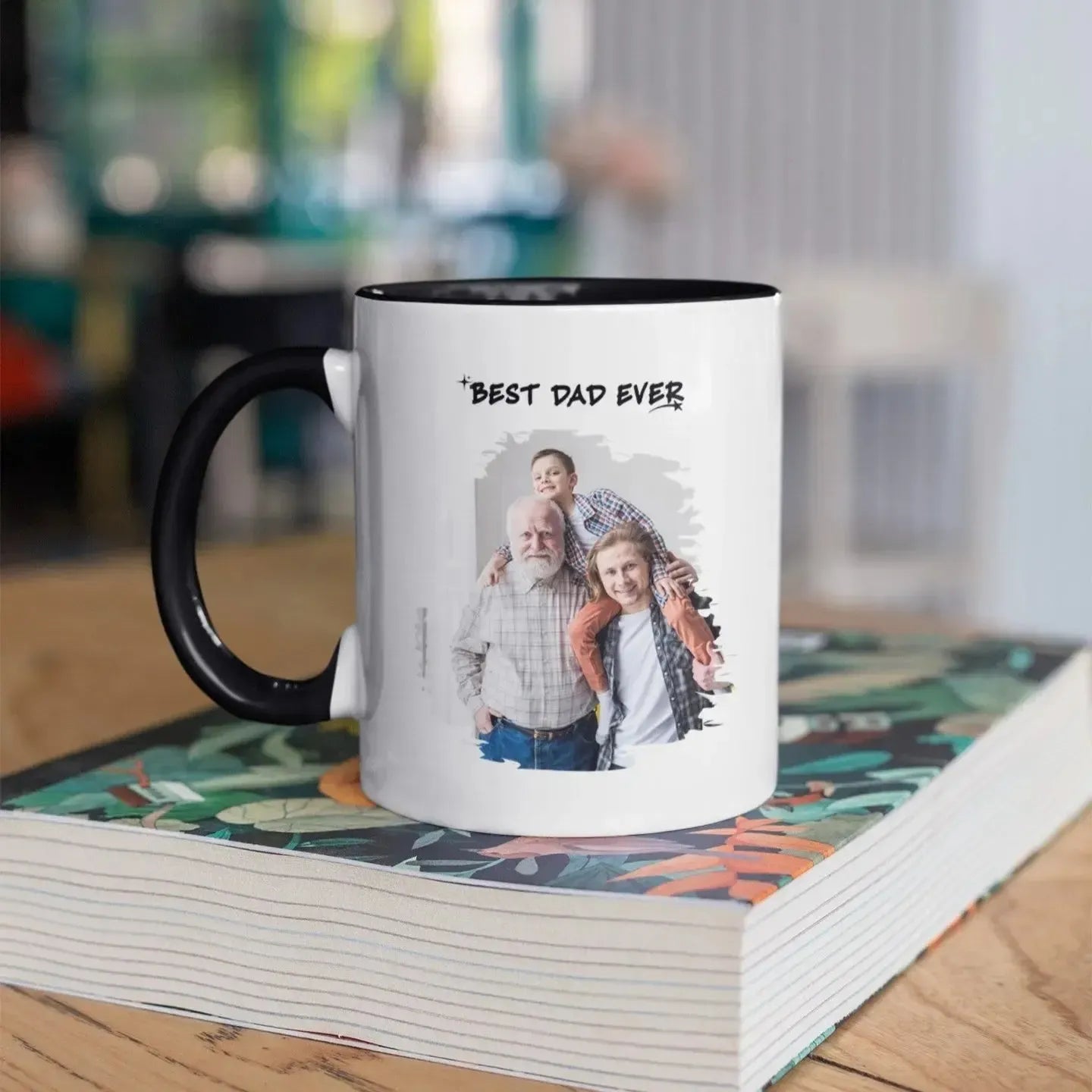 Custom-photo-best-dad-coffee-mug