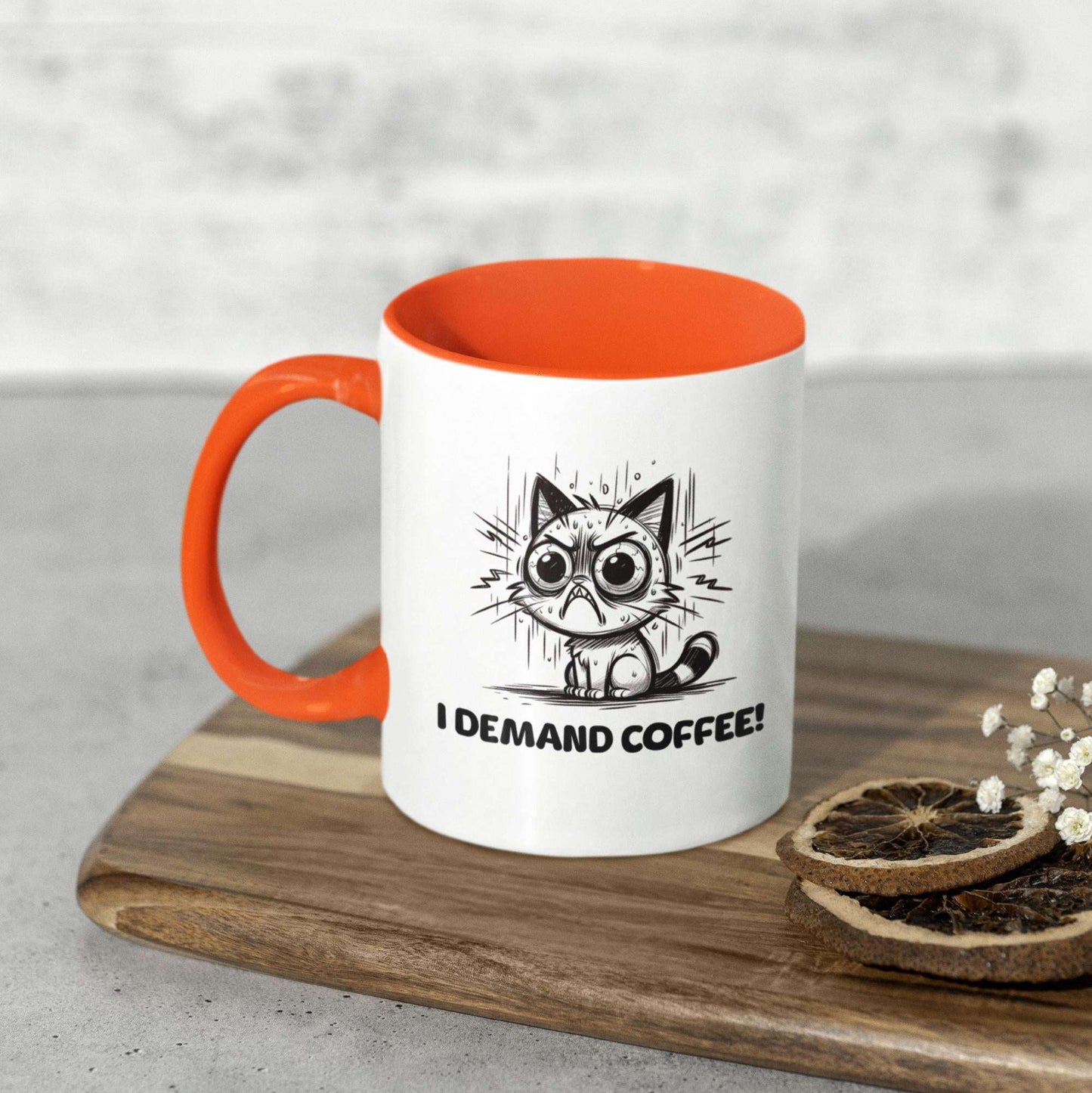 closeup-funny-angry-cartoon-cat-coffee-mug
