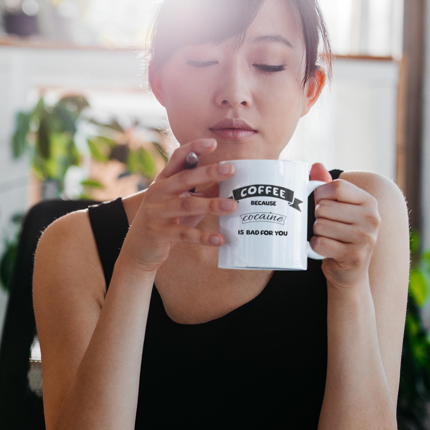 woman-holding-coffee-mug-with-funny-text