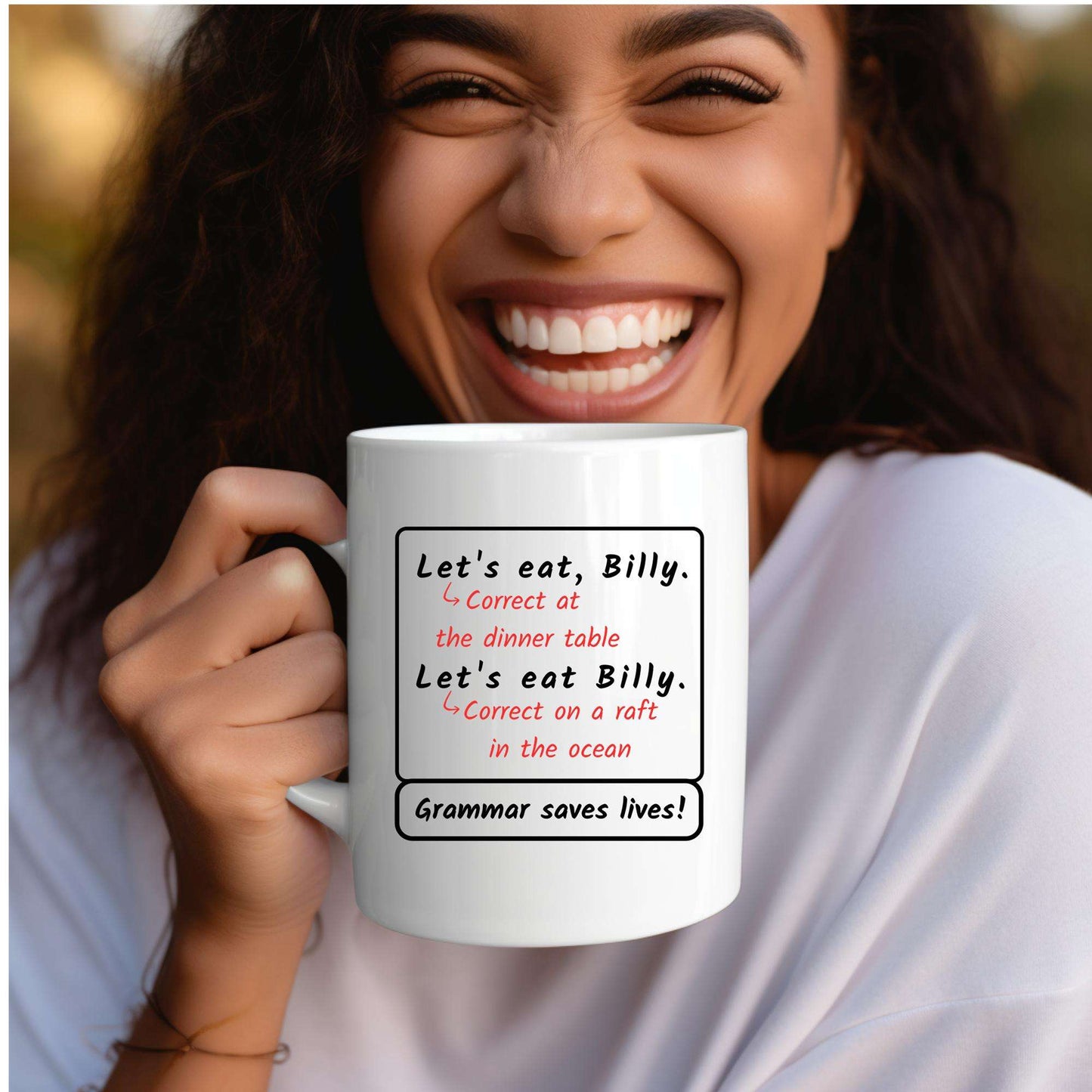 smiling-young-woman-holding-punctuation-mug