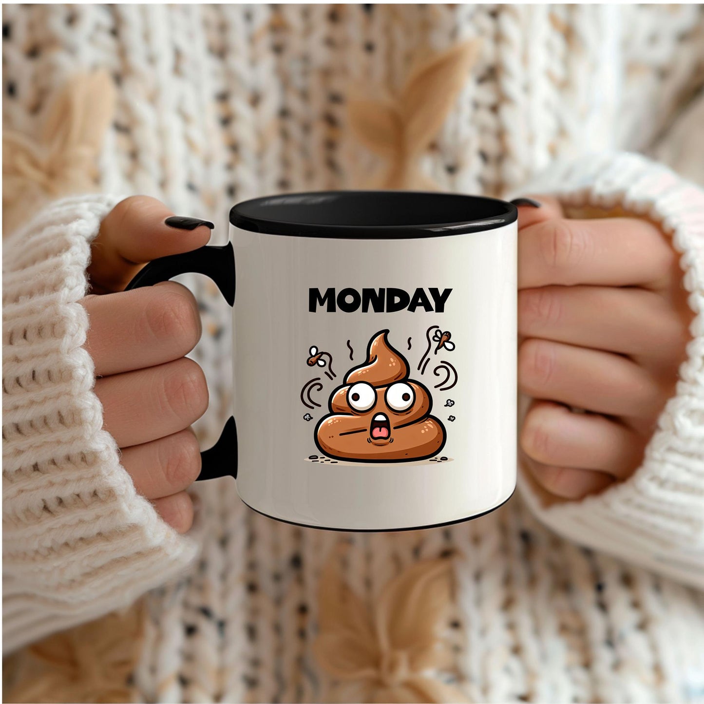 closeup-funny-monday-poo-coffee-mug
