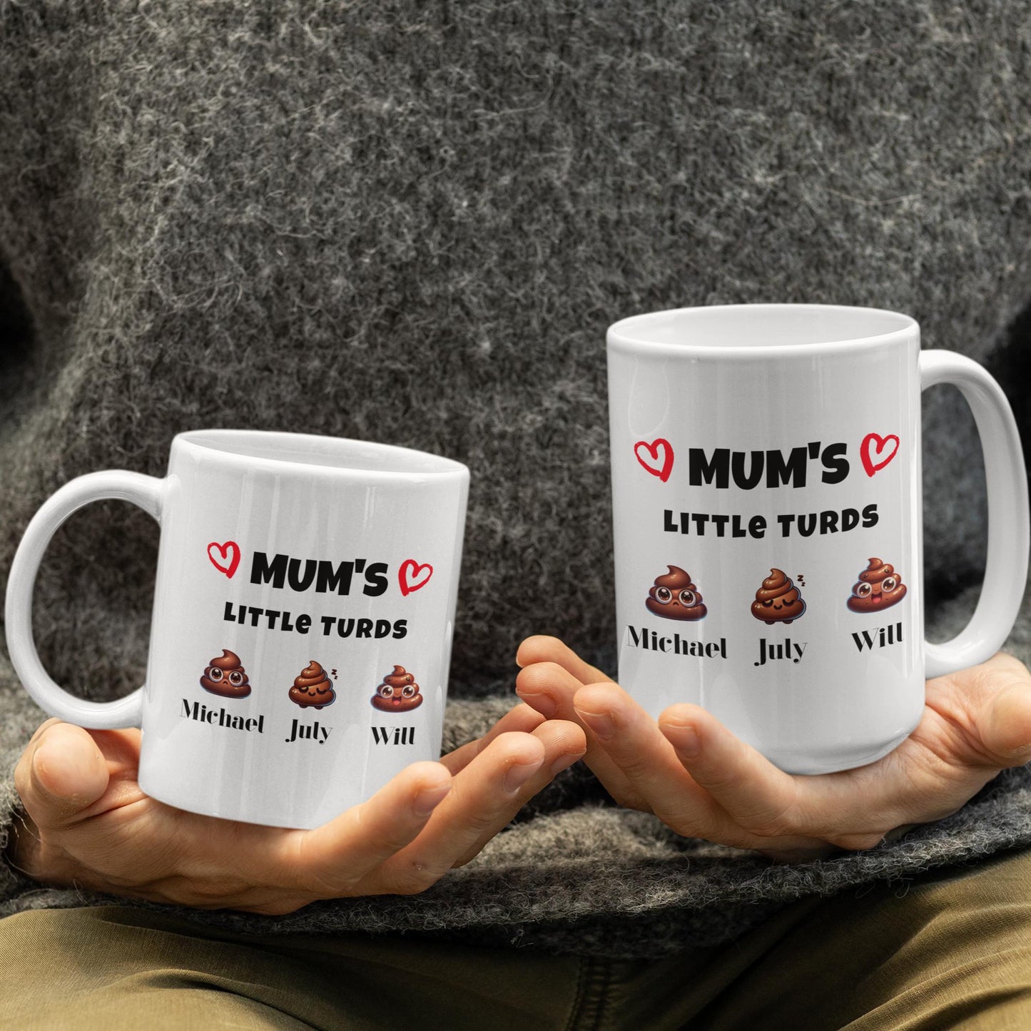 two-personalized-cute-mum's-turds-mugs