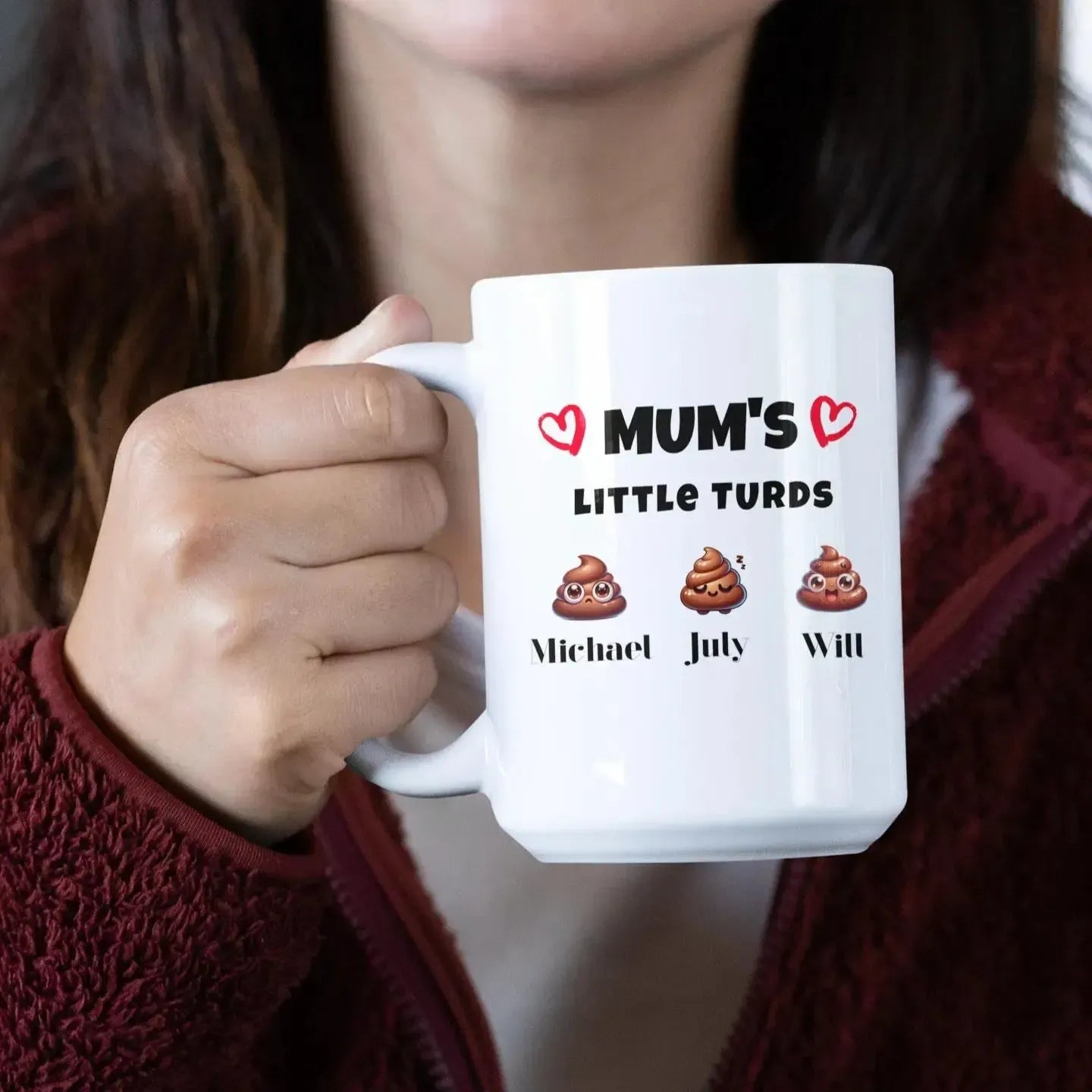 closeup-personalized-cute-turds-mug