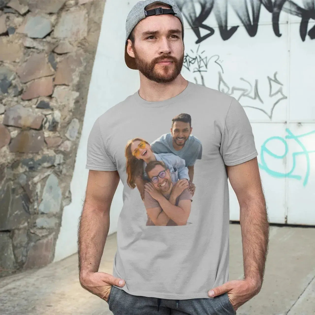 personalized-friendship-photo-T-shirt