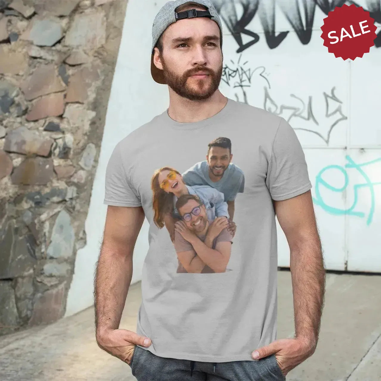 personalized-friendship-photo-T-shirt