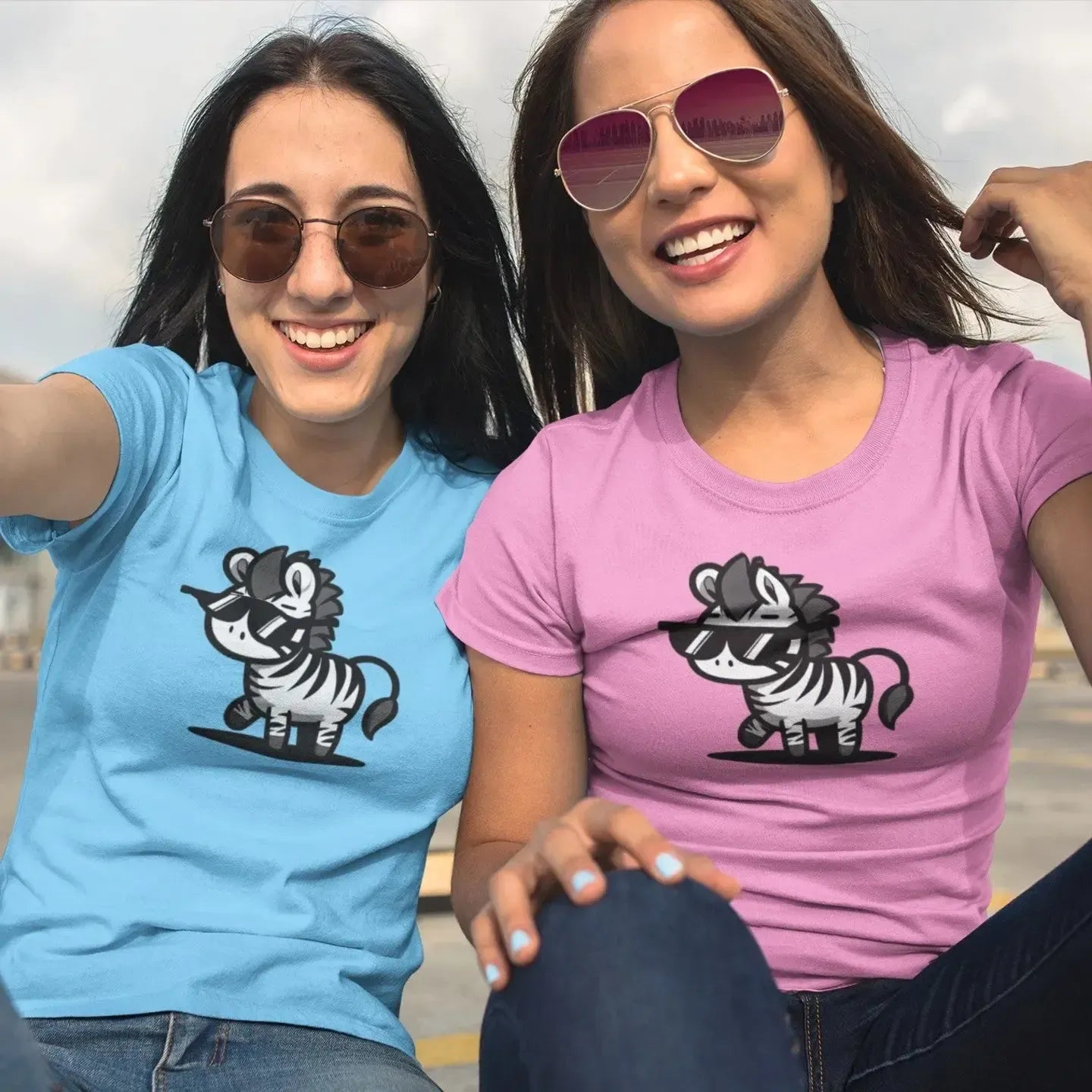 chill-zebra-illustration-tshirt-for-animal-lovers
