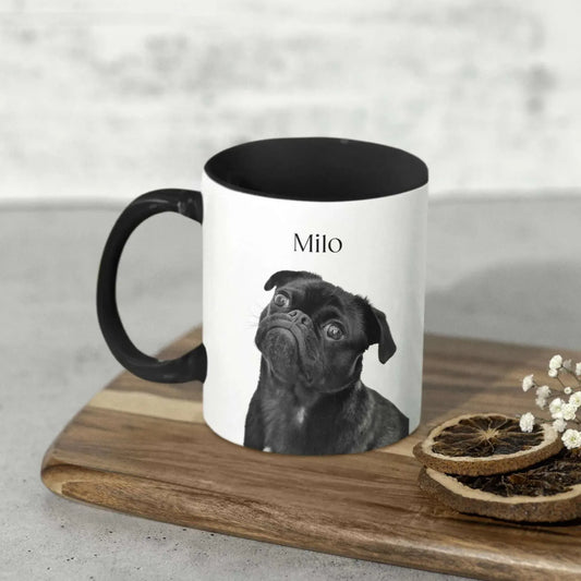 Funny Friday Mug – “Friday My Second Favourite F-Word” – Two-Tone Coffee Cup for Work, Office Humor Gift for Coworkers, Women, Men – Bold Sarcastic Ceramic Mug