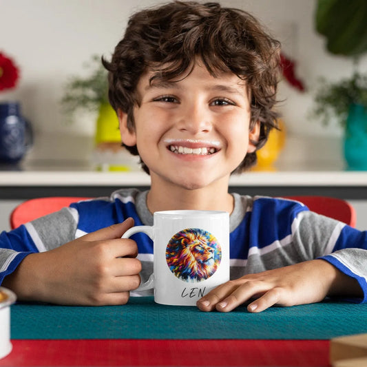 vibrant-colorful-lion-mug-with-name