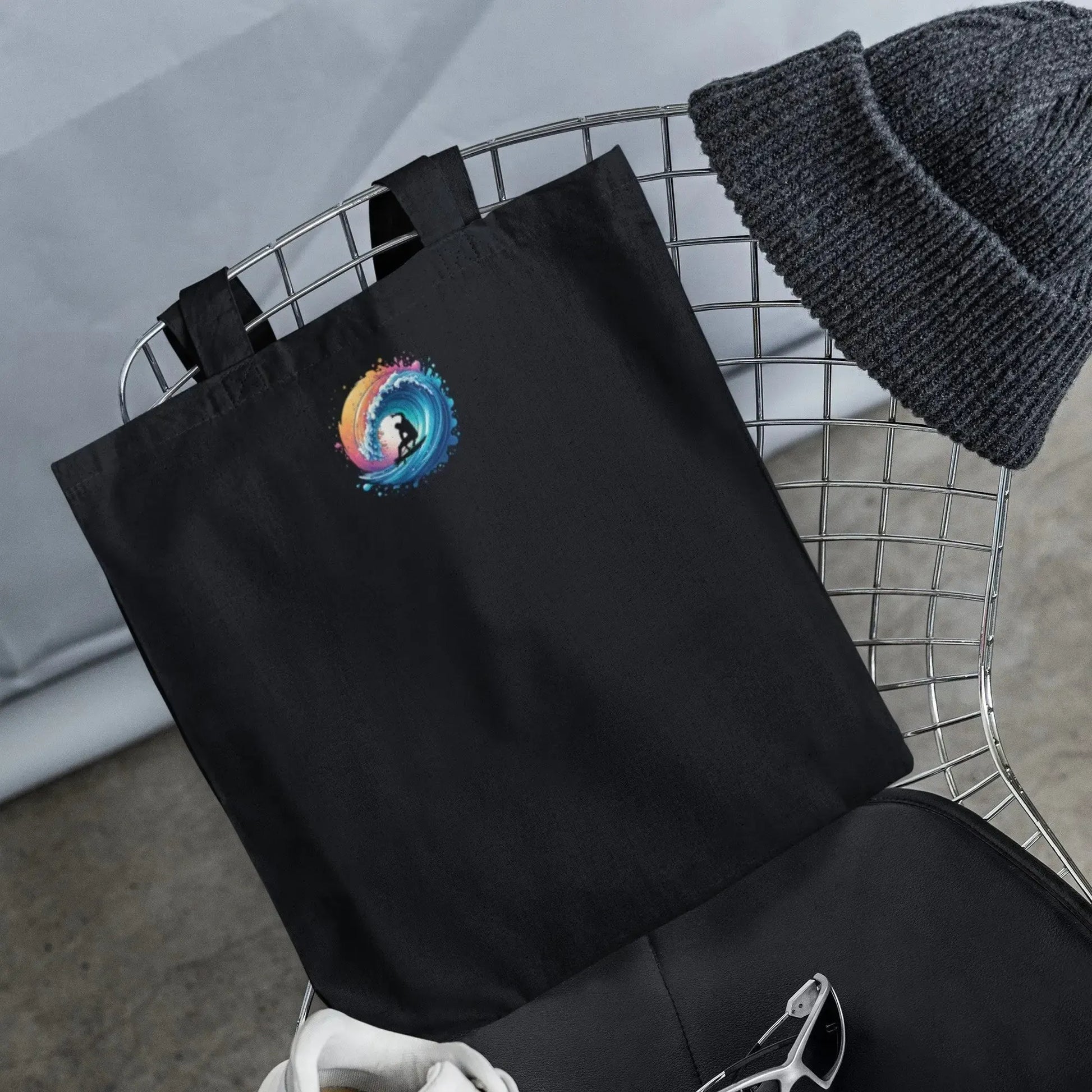 multicolor-surf-graphic-beach-bag