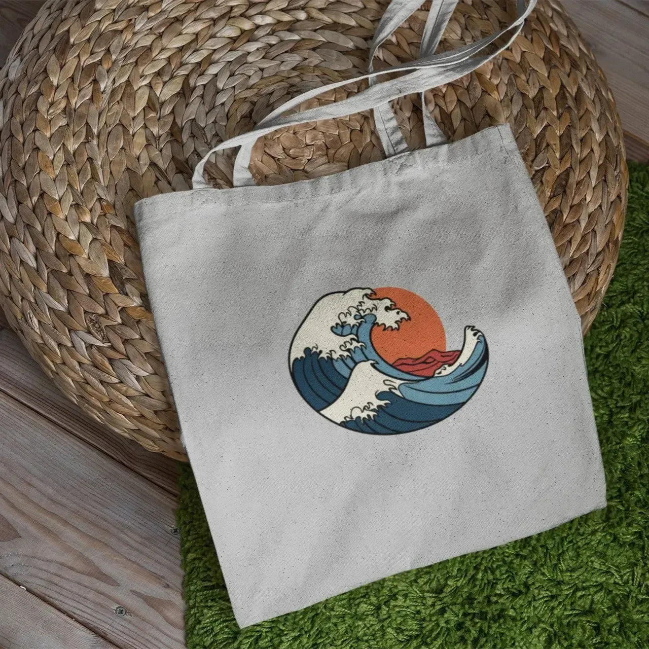 modern-wave-graphic-shopping-bag
