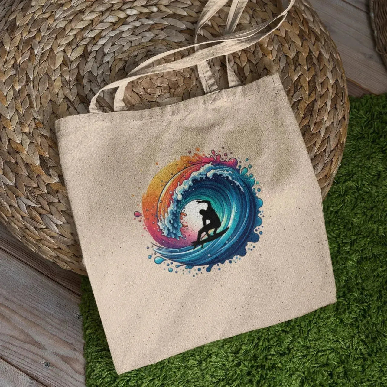 vibrant-surf-design-on-canvas-tote
