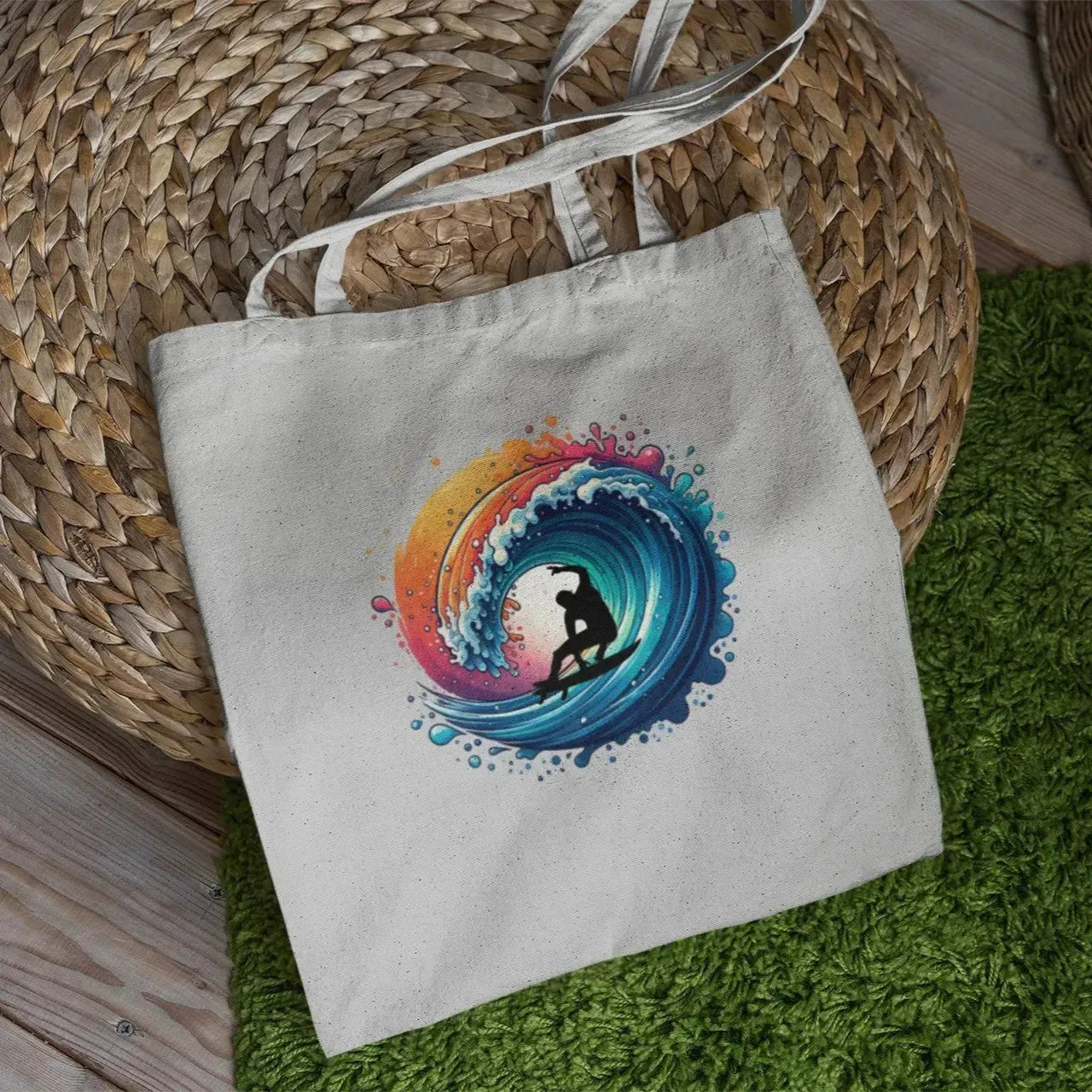 ocean-wave-silhouette-surf-tote