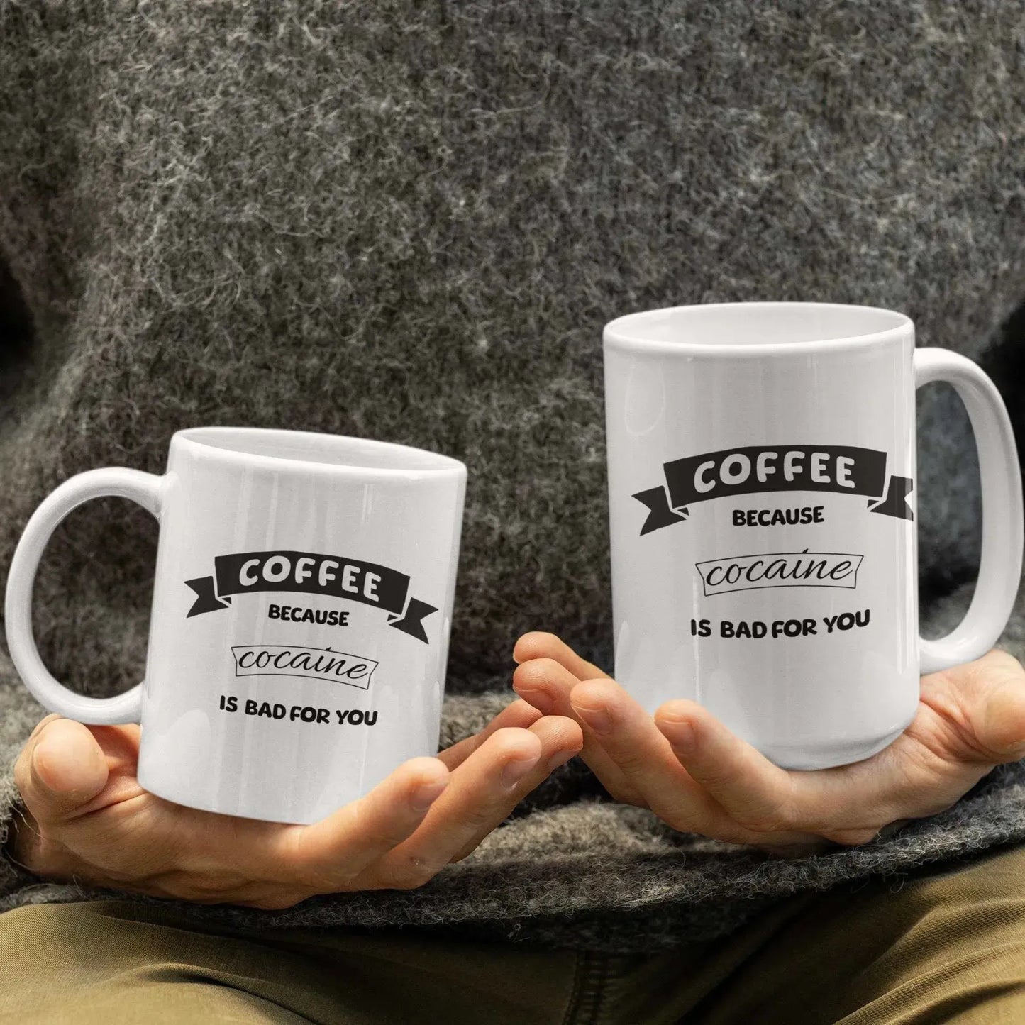 closeup-hands-holding-mugs-with-sarcastic-text