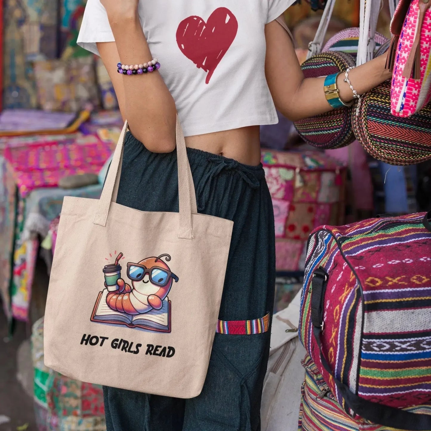 Reading-themed-eco-tote-bag