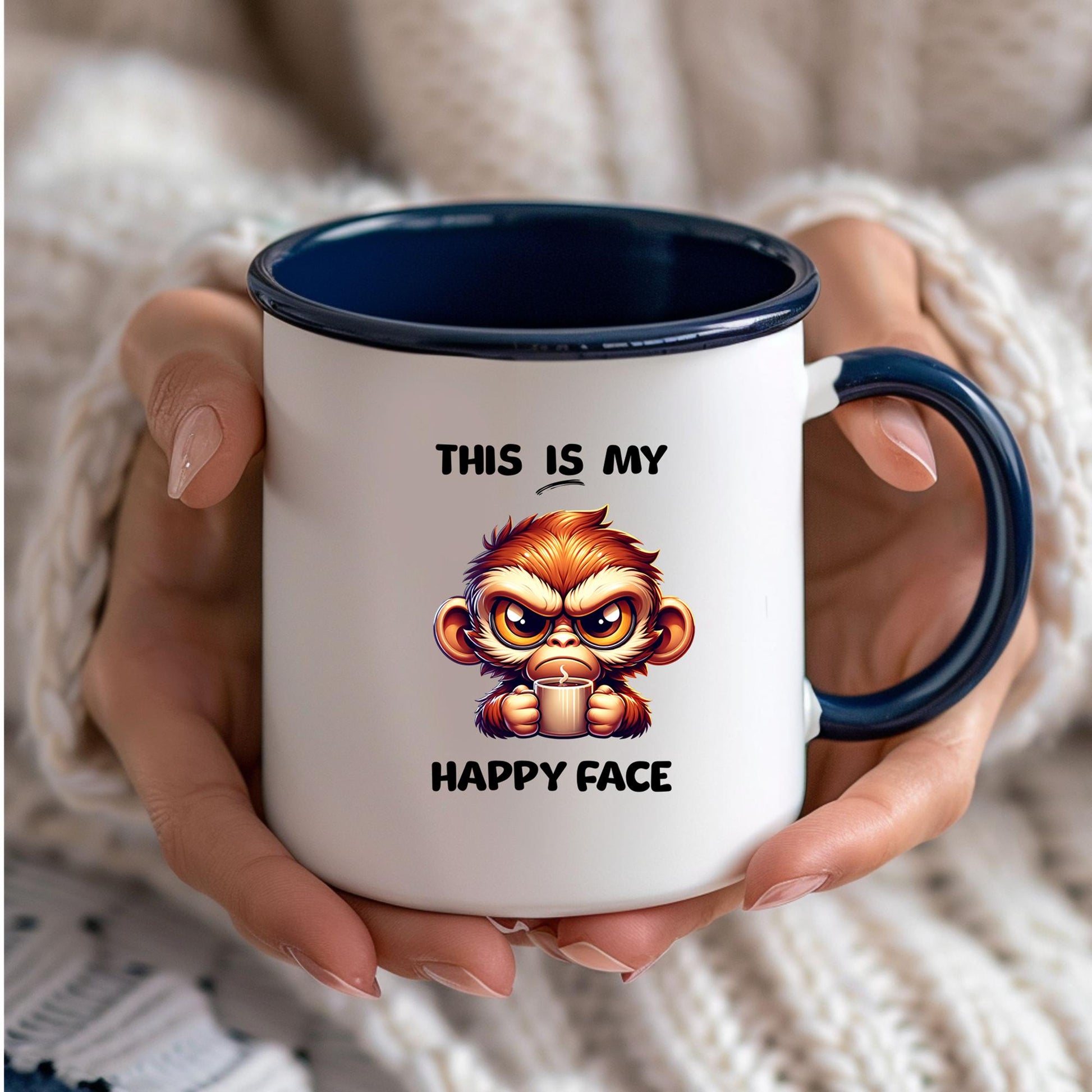 closeup-cute-grumpy-monkey-coffee-mug