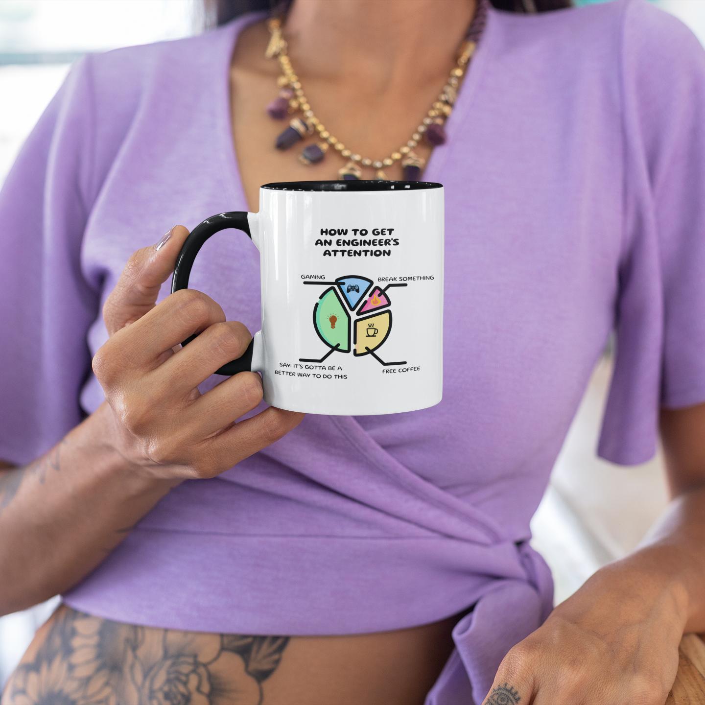 woman-holding-funny-pie-chart-mug 