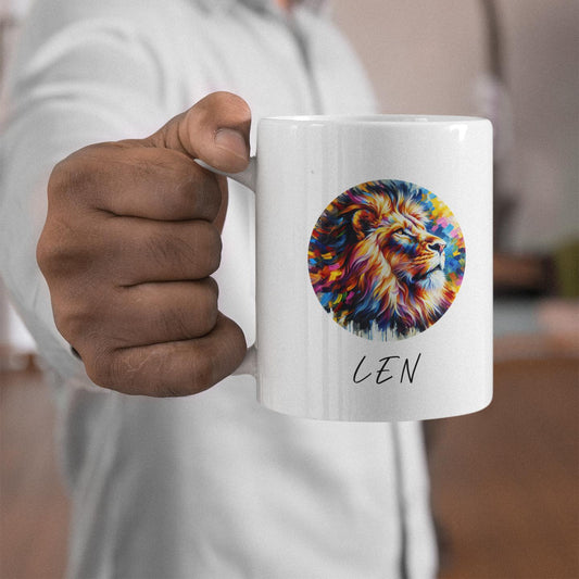 custom-name-majestic-colorful-lion-mug