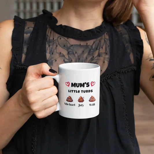 personalized-cute-mum's-turds-mug