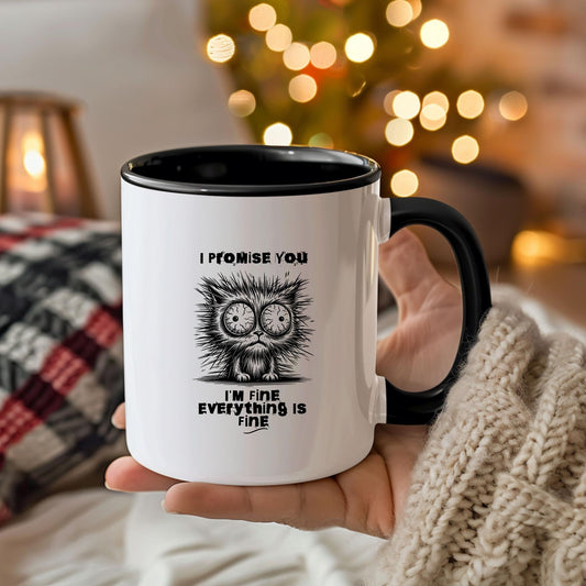 sarcastic-i'm-fine-stressed-cute-cat-mug