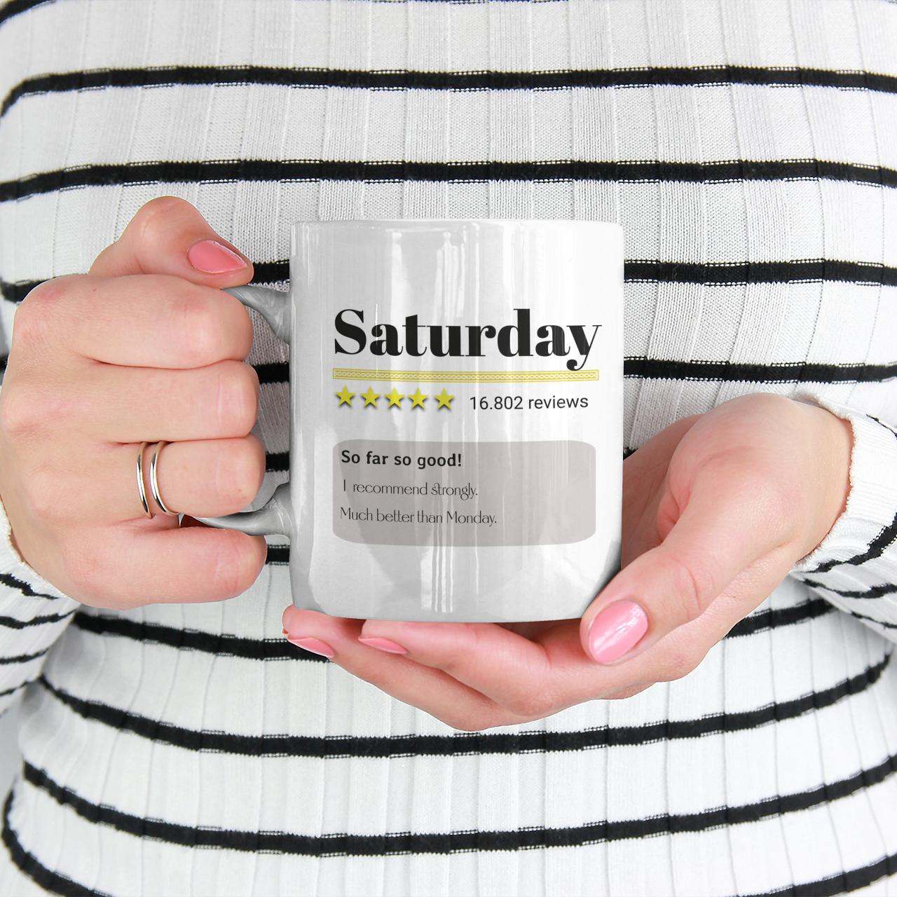 closeup-funny-saturday-review-5-star-mug-front
