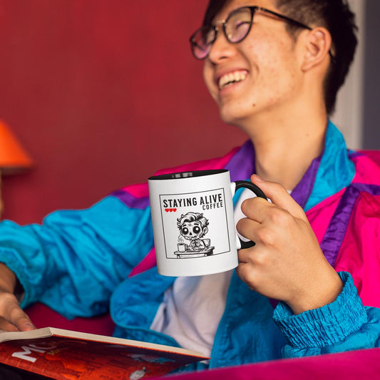 sarcastic-staying-alive-zombie-worker-mug