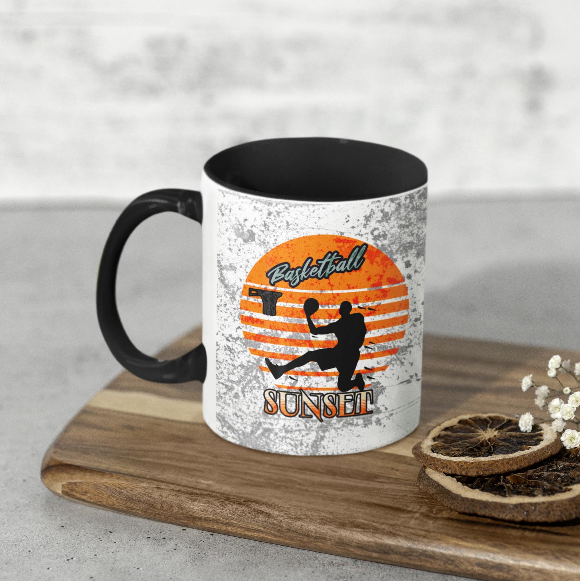 closeup-cool-shadow-dunk-basket-mug-at-sunset