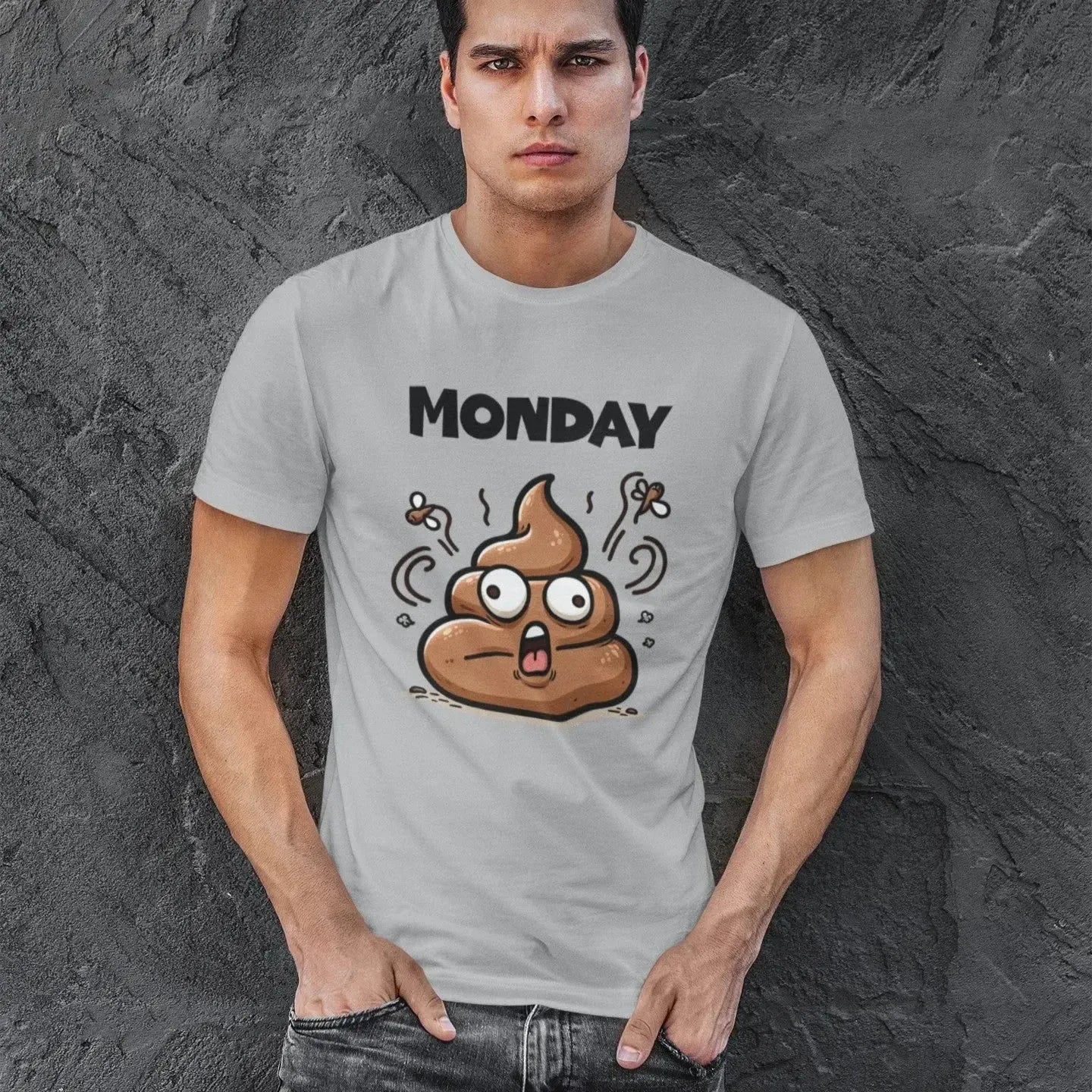 sarcastic-monday-poo-emoji-tee