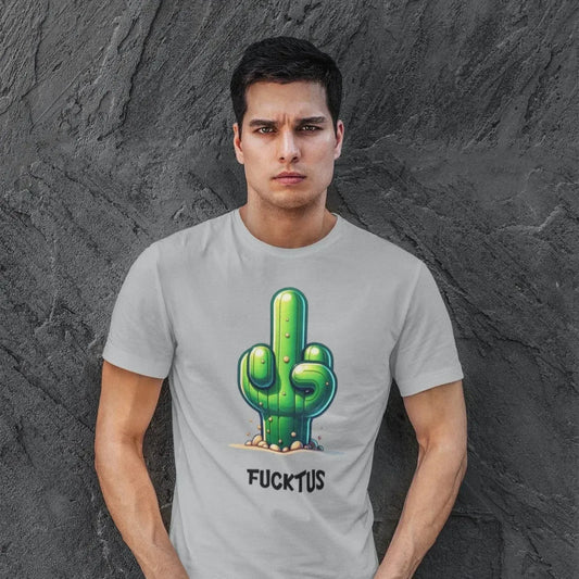 rude-cactus-middle-finger-on-grey-tshirt