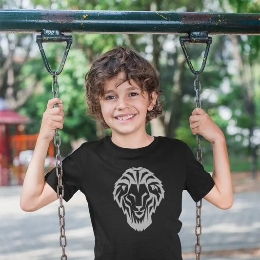 minimalist-lion-face-kids-tshirt-print