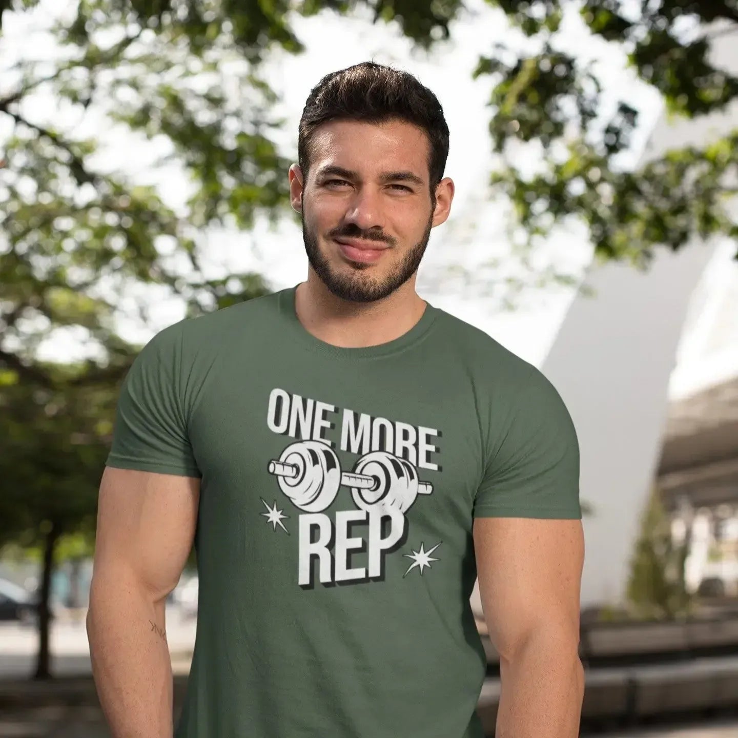 barbell-workout-shirt-on-gildan-64000
