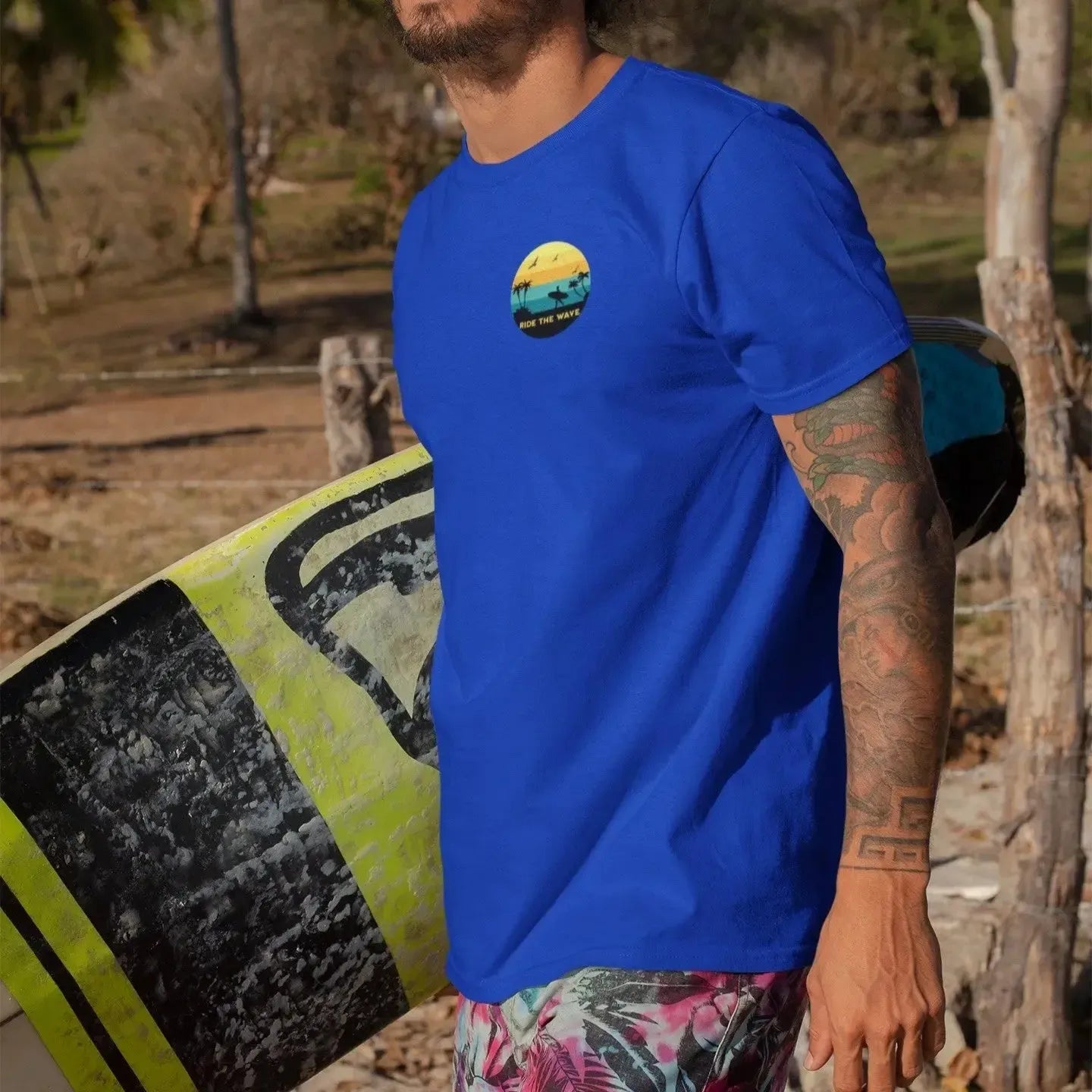 colorful-retro-wave-shirt-with-surfer-outline
