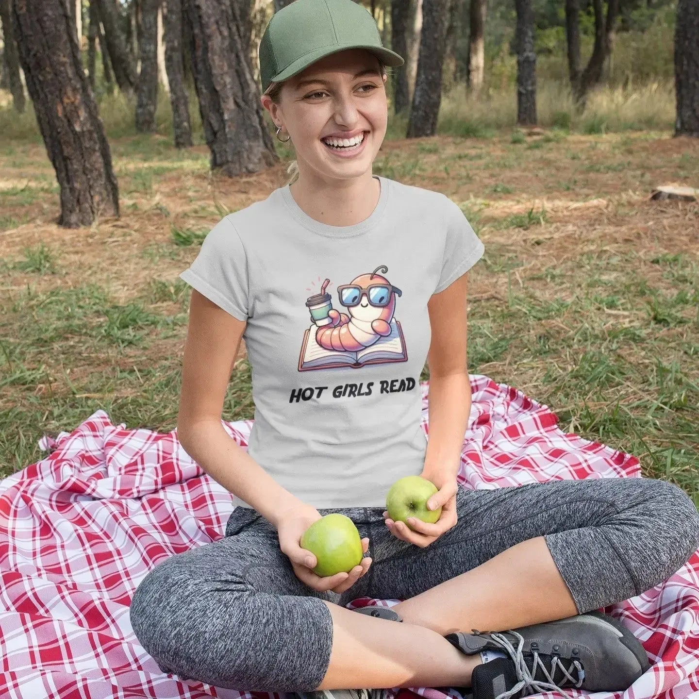 pastel-bookworm-reading-coffee-graphic-tee