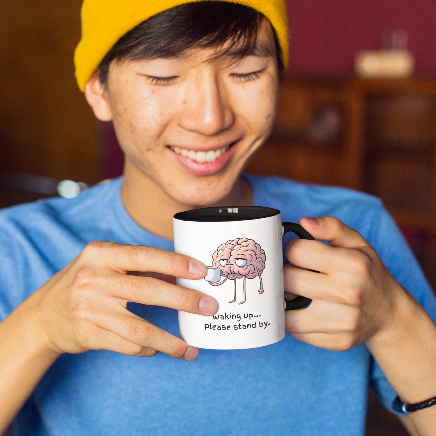 funny-cartoon-brain-drinking-coffee
